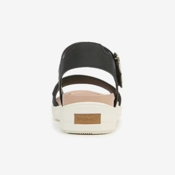 Dr. Scholl's Time Off Sky Sandal In Black Women’s Size 9.5 New In Package - Picture 4 of 7